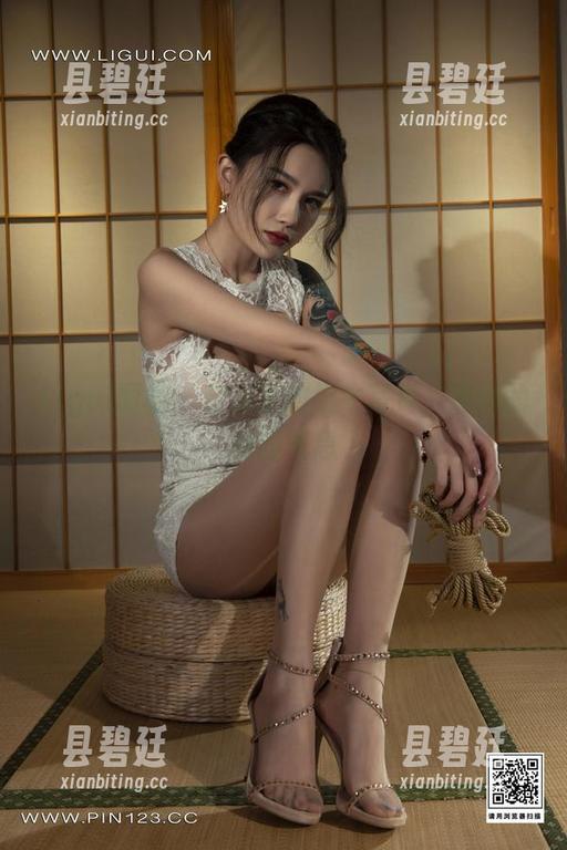 Ligui丽柜 - 奈沐子的奶牛写真，满满的田园气息