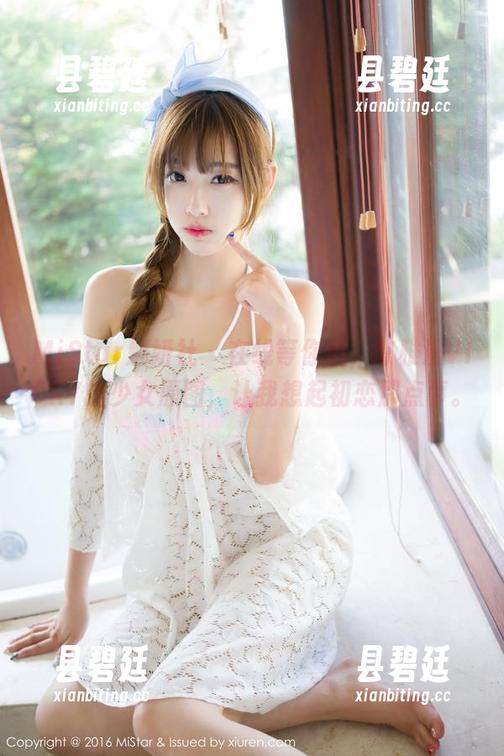 MiStar魅妍社 - 在线等你追，陈雅漫VICKY的少女原图，让我想起初恋那点事。