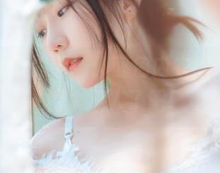 香草喵露露的职场：蓝色内衣裙系列，原图太撩人了吧!